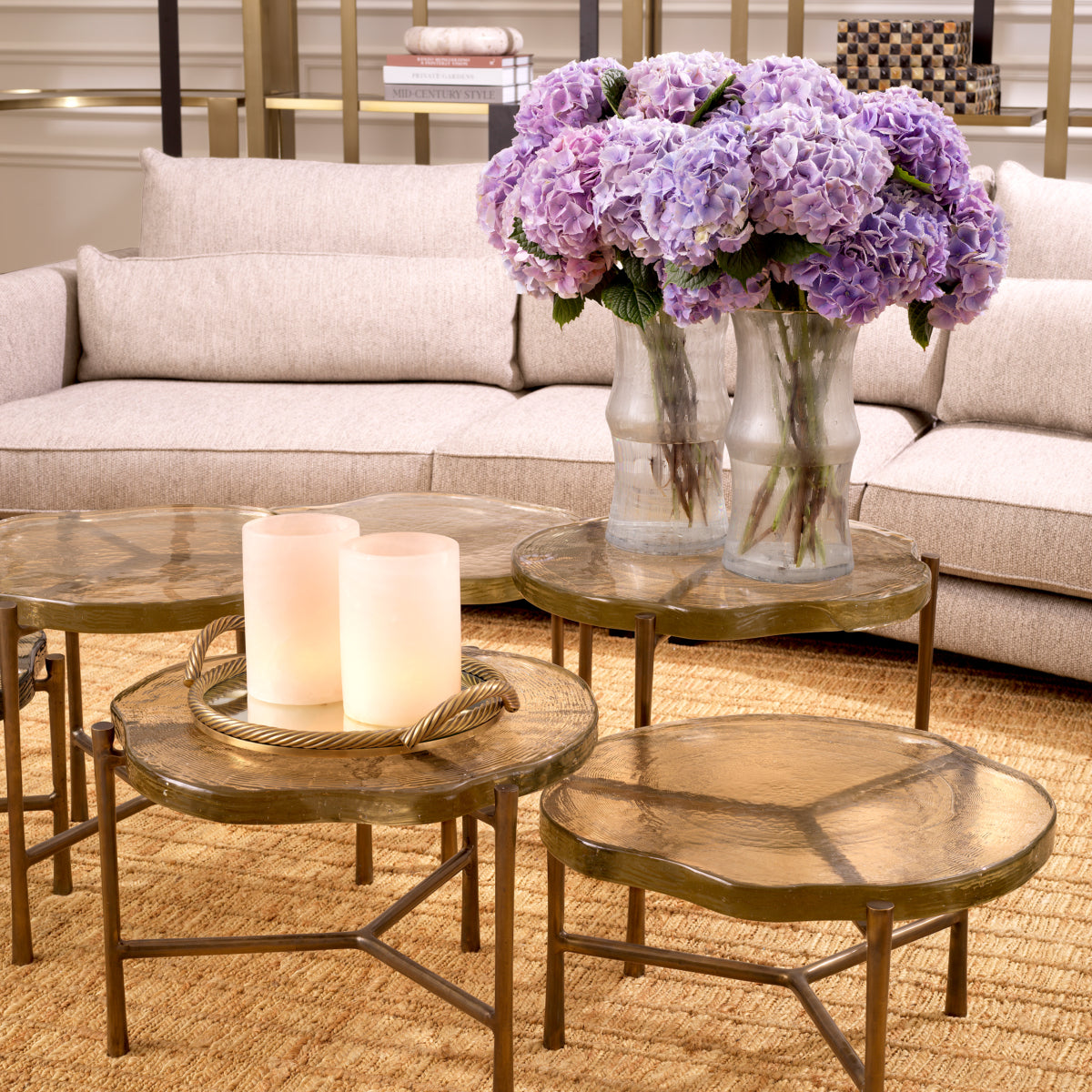 Coffee Table Baldovini set of 3