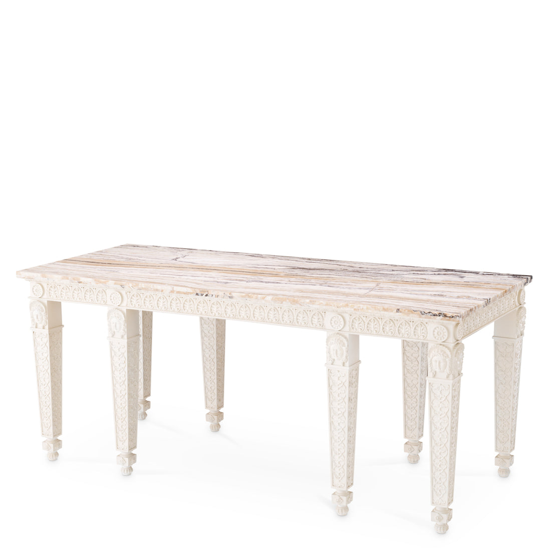 Console Table Croome Court antique white finish