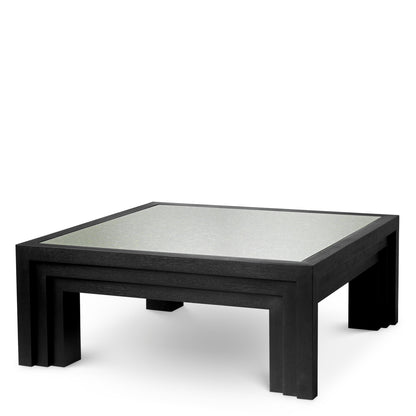 Coffee Table Metropolitan black open grain veneer