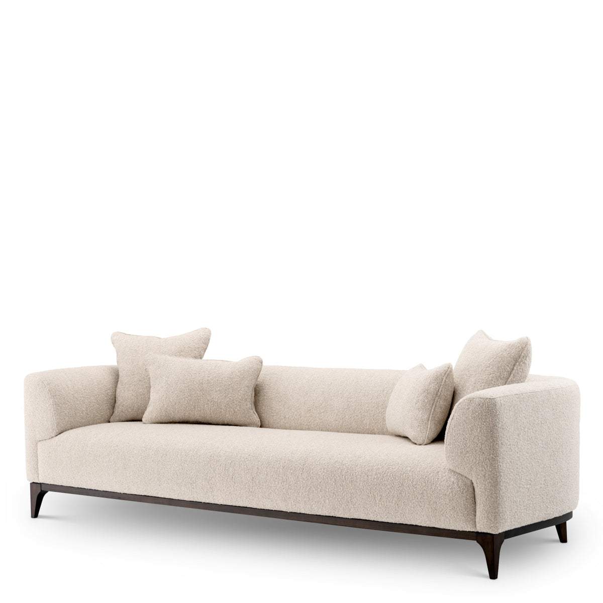 Sofa Brannan bouclé chalk white