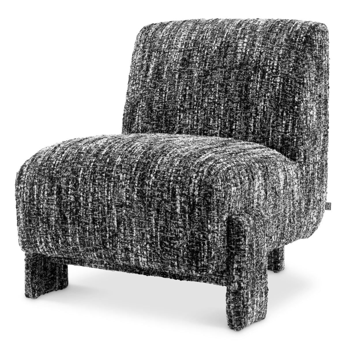 Chair Rockdale bouclé sonata black