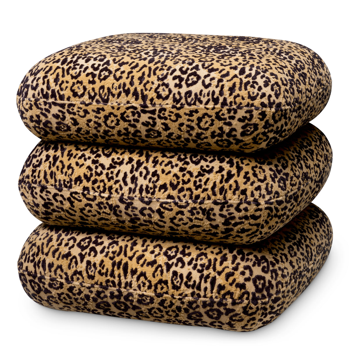 Stool Greenwich bernard leopard camel