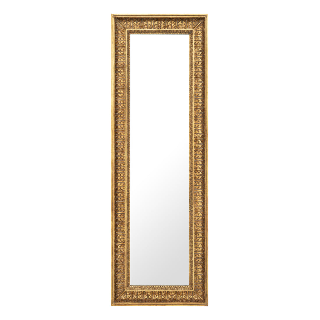 Mirror Sahure L antique gold finish