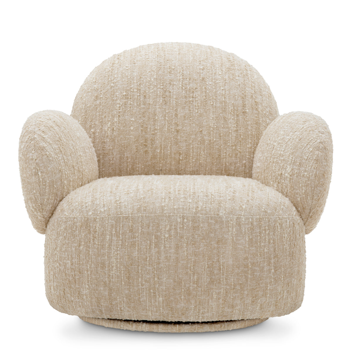 Swivel Chair Madrone bouclé sonata cream