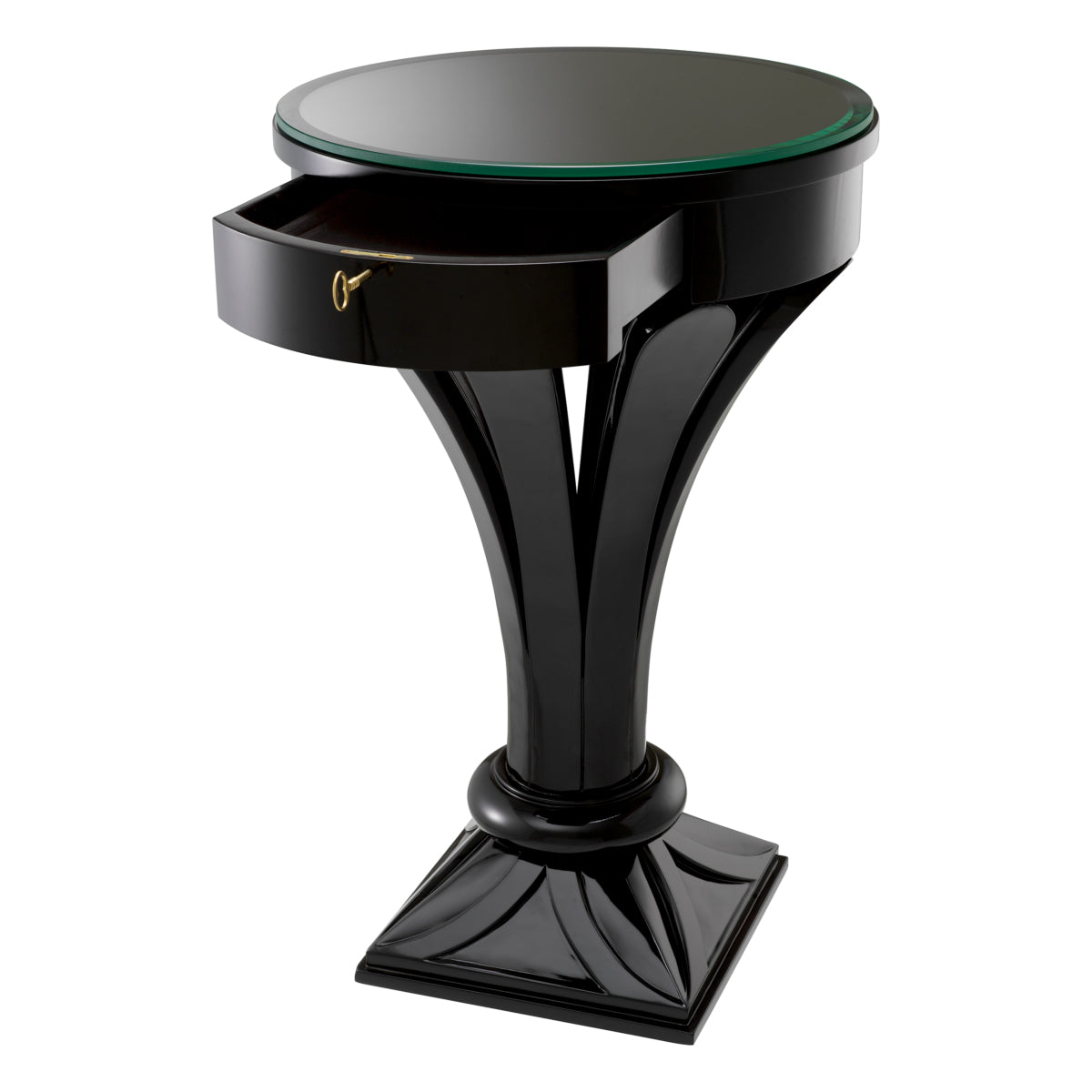 Side Table Aswan piano black