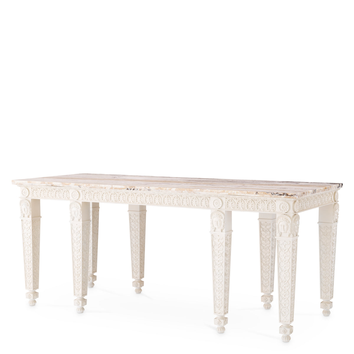 Console Table Croome Court antique white finish