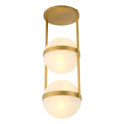 Ceiling Lamp Dover antique brass finish