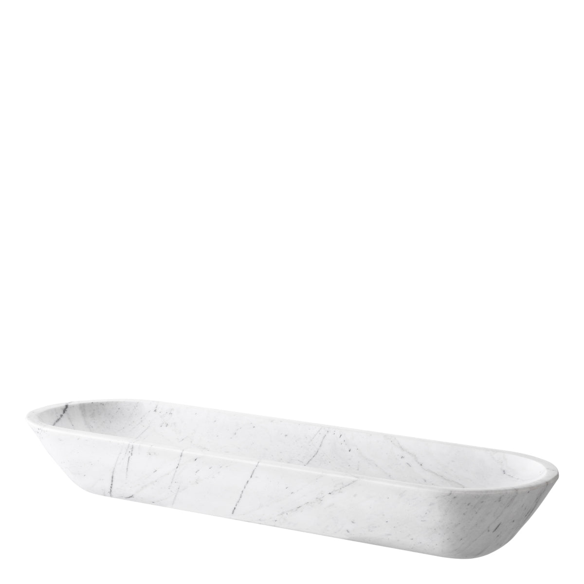 Bowl Hulton white marble