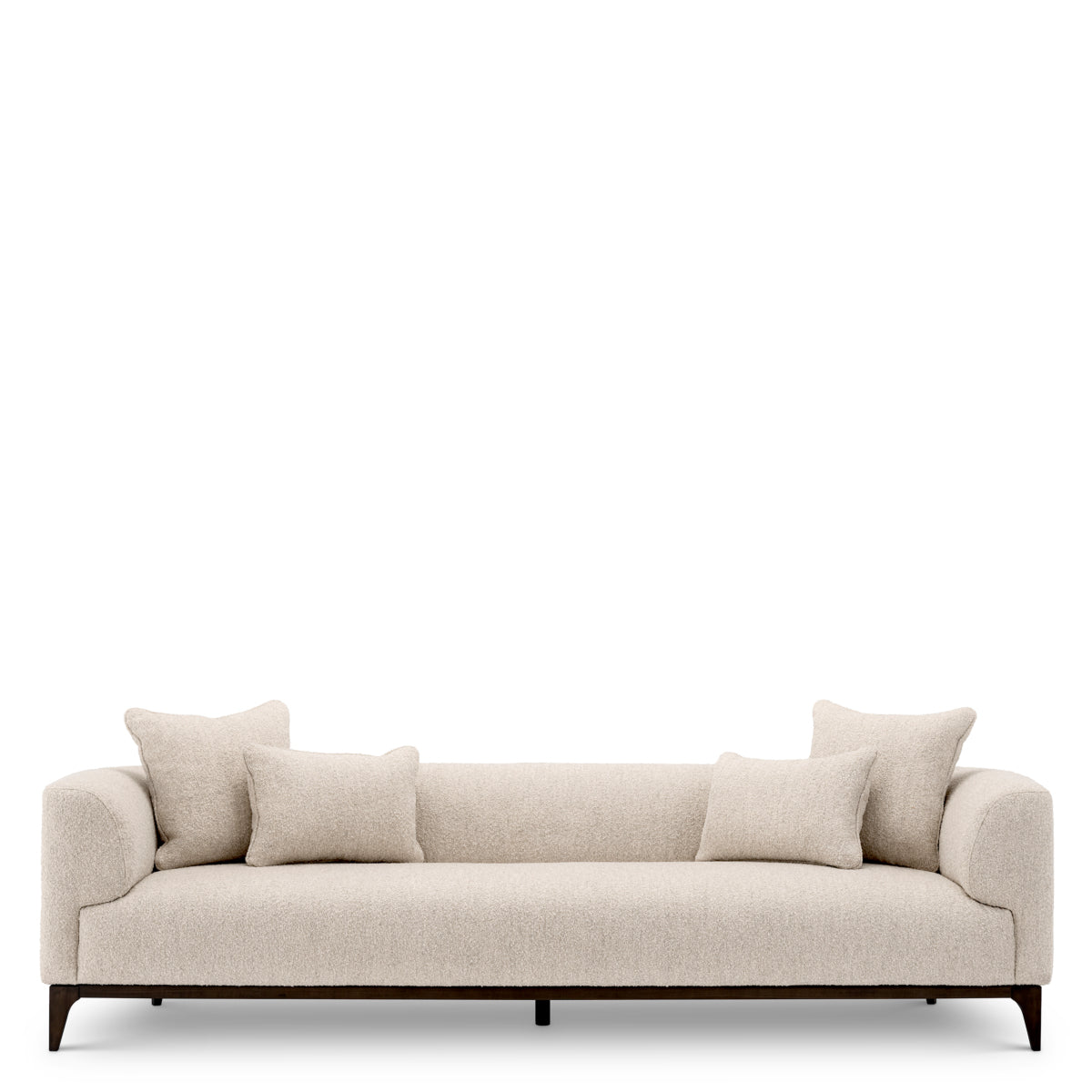 Sofa Brannan bouclé chalk white