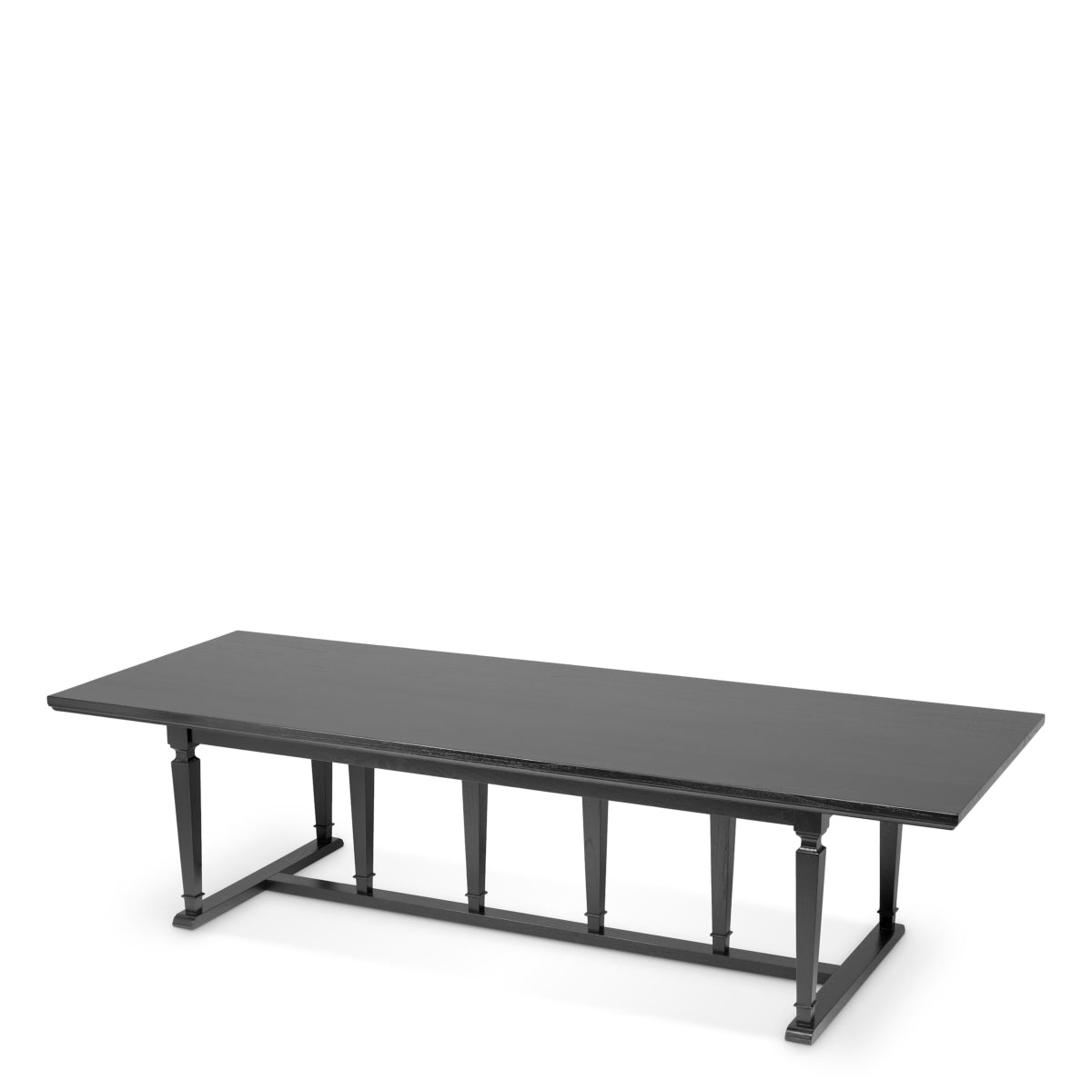 Dining table Americana black finish