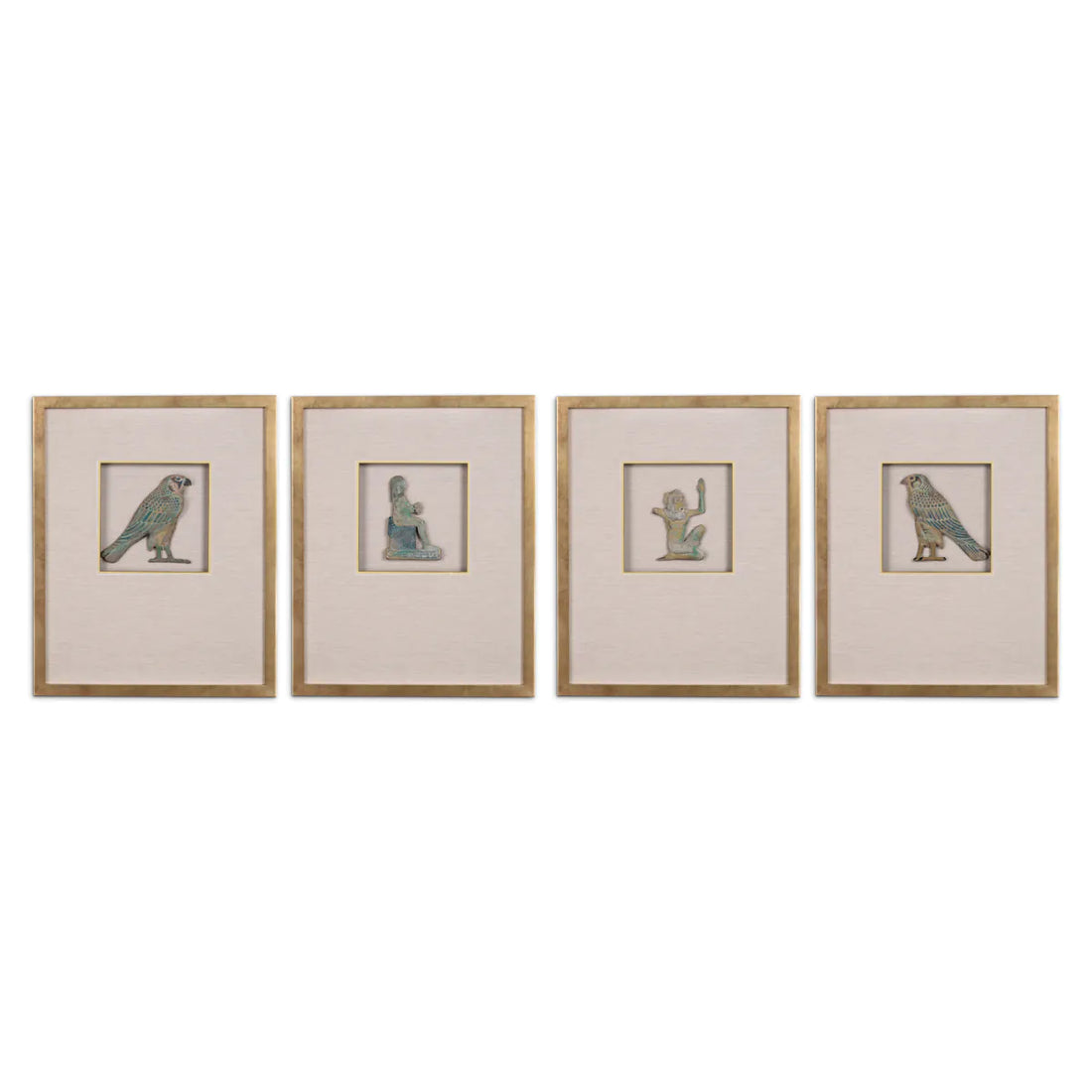 Wall Art Inlay Hermopolis Set of 4 *EXPO