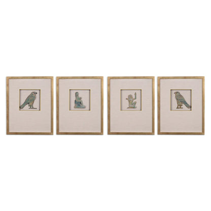 Wall Art Inlay Hermopolis Set of 4