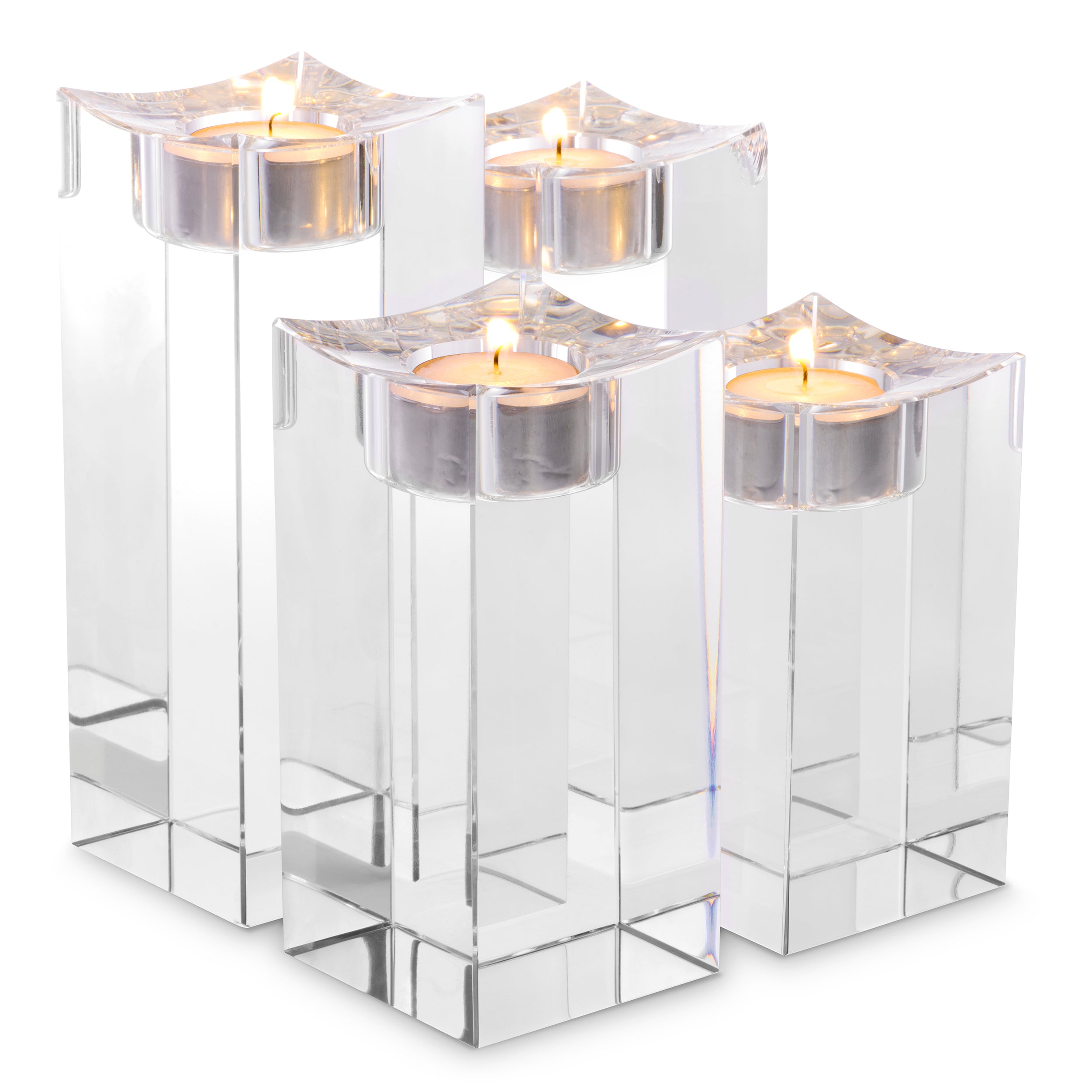 Tealight Holder Giancarlo  Set Of 4 *EXPO